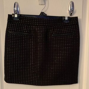 The Gap skirt with faux leather details